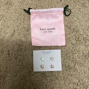 Kate Spade Earring Set w/ bag